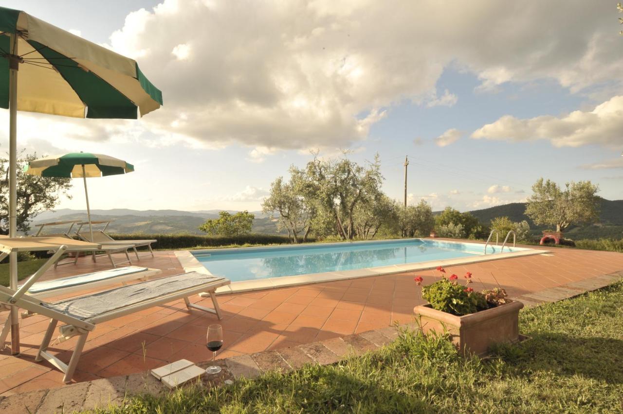 Villa San Regolino Whit Private Pool Radicondoli المظهر الخارجي الصورة