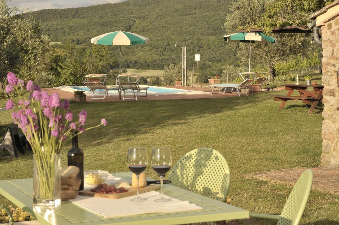 Villa San Regolino Whit Private Pool Radicondoli المظهر الخارجي الصورة