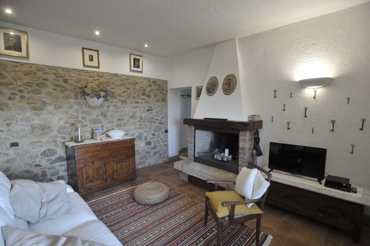 Villa San Regolino Whit Private Pool Radicondoli المظهر الخارجي الصورة